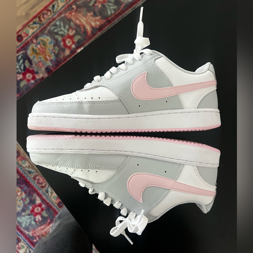 Nike court vision low sneaker, women size 7.5